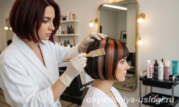 Стойкое окрашивание коротких волос Topchic Goldwell - Орёл