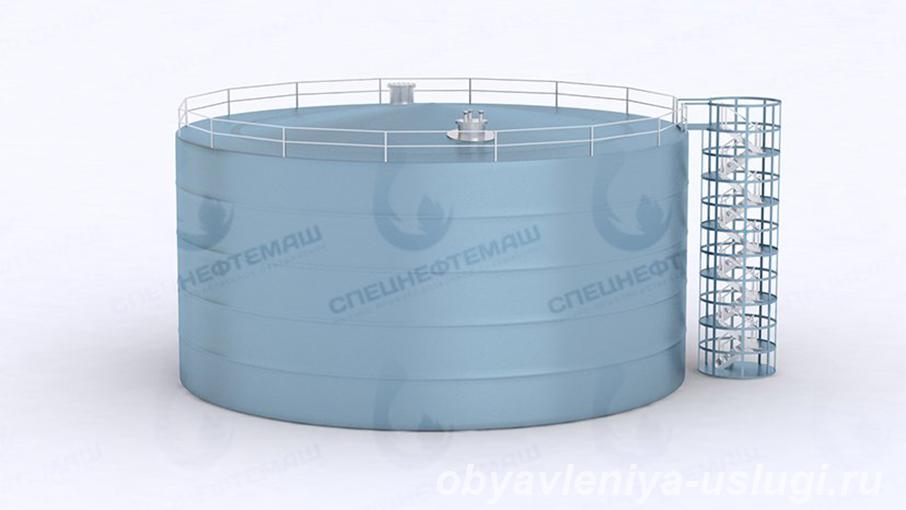Резервуар стальной РВС 300 м3 - Москва